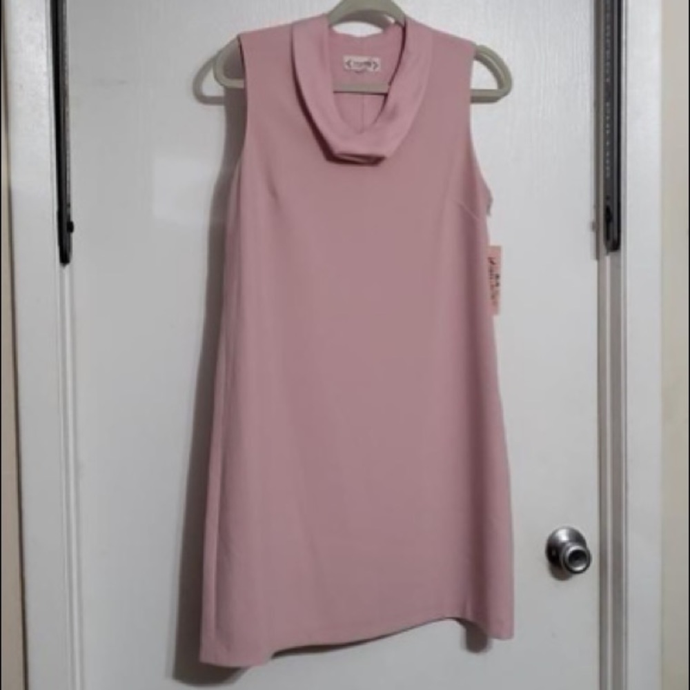 NWT Nanette Lepore Pink Crepe Dress